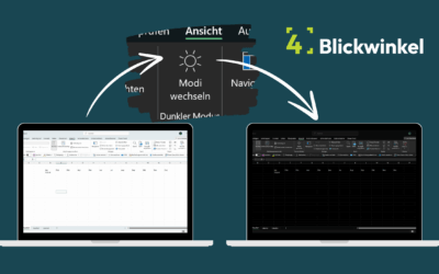Excel Darkmodus aktivieren – Komfort, Fokus und endlich fehlerfrei